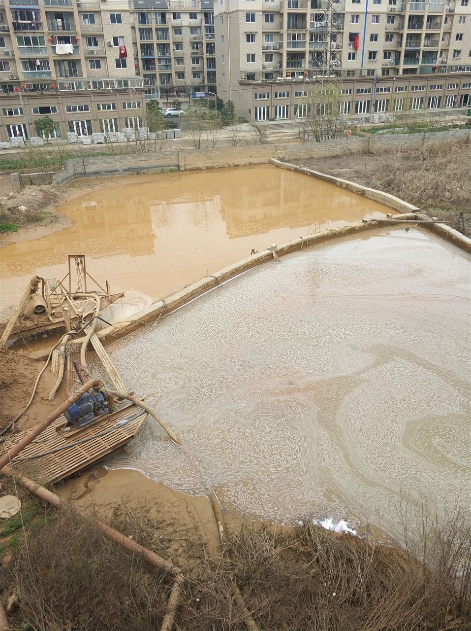 榆次沉淀池淤泥清理-厂区废水池淤泥清淤